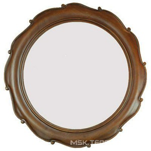 Зеркало  900*900*30, цвет коричневый, БЕЗ комплекта крепежа ZZ Demax Баккара 8317 brown