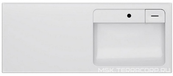 Раковина мебельная 120 см  X-Joy  над стиральной машиной правая ZZ