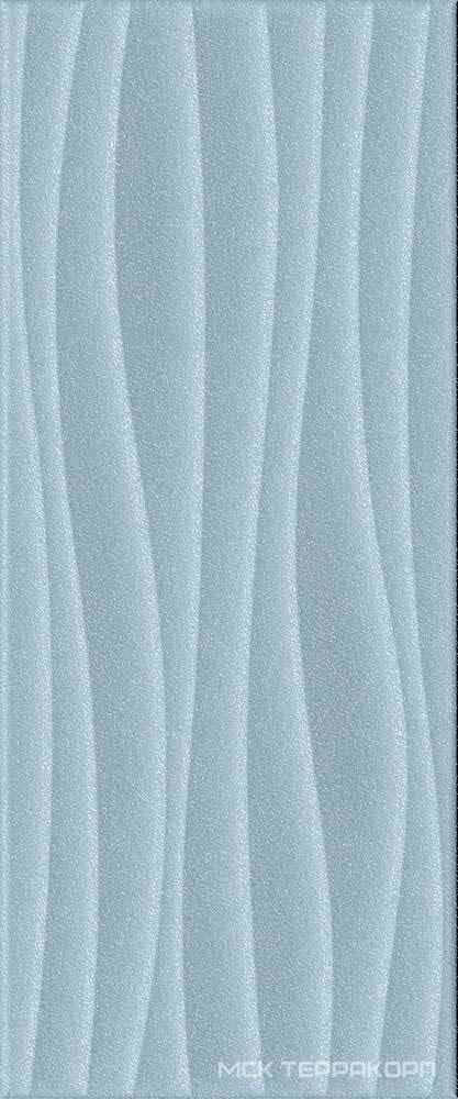 Monocolor sugar blue wall 01 25х60
