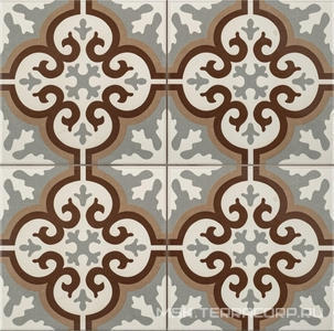 Керамогранит для пола и стены Etili Seramic Patchwork Manisa Red Pre-Cut 45x45 ETI0033