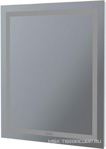 Зеркало 600*h700, с подвесткой, подогрев, кнопокчный выключатель ZZ Iddis zodiac ZOD60T0i98
