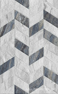 Керамическая плитка для пола и стены Gracia ceramica Стрим  сер низ 03 25x40 010100001566