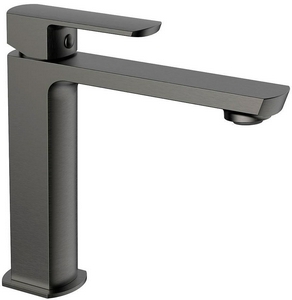 Смеситель для раковины, без д/к, (цв.вороненая сталь),  ZZ Vincea Next VBF-1N1GM