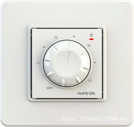 Терморегулятор мех.Welrok RTP белый