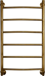 Полотенцесушитель "ЛД" 800*500 мм, цвет античная бронза, подключение 1"*3/4, установочный набор в комплекте KL