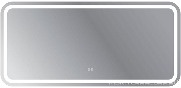 Зеркало 1500x700x30мм со встроенной подсветкой, сенсорным выключателем и подогревом,12V, 220-240V, Cezares ZZ Cezares Универсал CZR-SPC-STYLUS-1500-700-TCH-WARM