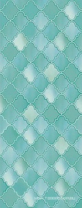 Керамическая плитка для стены Azori Calypso  aquamarine 20,1х50,5 00-00108755