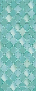 Керамическая плитка для стены Azori Calypso  aquamarine 20,1х50,5 00-00108755