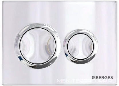 Комплект: Унитаз подвесной+сиденье с микролифтом цв.белый+инсталляция+клавиша O3 хром глянец ZZ Berges Универсал 043377