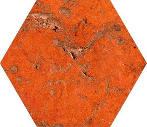 Cotto Del Campiano Rosso Siena Esagone ZZ 15.8x18.3