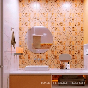 Зеркало круглое, d=600 мм, LED подстветка, сенсорный выключатель ZZ Silver Mirrors Savanna LED-00002636