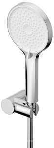 Смеситель для душа, встр.в стену со стац.стенов.,верхнем душем d22см., душ.лейка, шланг в компл., (цв.хром),  ZZ Cezares Stylus STYLUS-DSET-01
