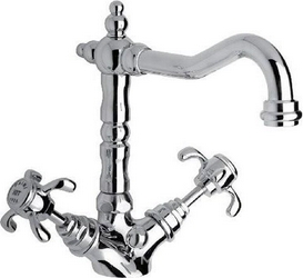 Смеситель Paini Ornellaia 87CR250B для раковины| 4x21x18