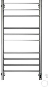 Полотенцесушитель  П10 500х1050 электро (quick touch), кабель-вилка + скрытая подводка, блока управления справа, цв. хром ZZ Terminus Аврора 4670078544360