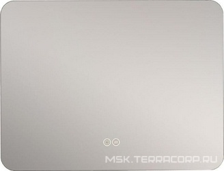 Зеркало 800x600х30мм, с встроенным по периметру светильником, сенсорным выключателем, диммером и функцией антизапотевания, Vincea ZZ