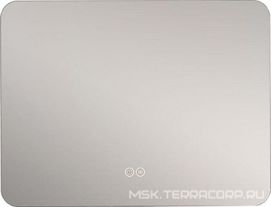 Зеркало 800x600х30мм, с встроенным по периметру светильником, сенсорным выключателем, диммером и функцией антизапотевания, Vincea ZZ Vincea Универсал VLM-3BE800-2