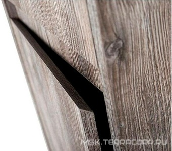 Шкаф подвесной с двумя распашными дверцами, ПЕТЛИ СЛЕВА, две полки внутри, 300х330хh1600мм, (цв.Pino Pasadena),  ZZ BelBagno Kraft KRAFT-1600-2A-SC-PP-L