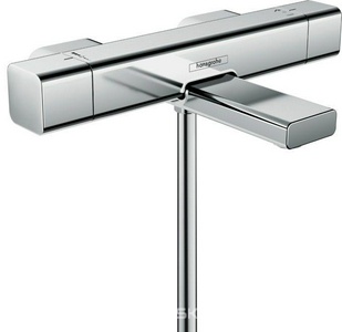 Смеситель термостат для ванны, (цв.хром),  ZZ Hansgrohe Ecostat E 15774000