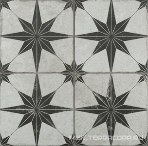 Керамогранит для пола и стены Etili Seramic Patchwork Scintilla Black Pre-Cut 45x45 ETI0007