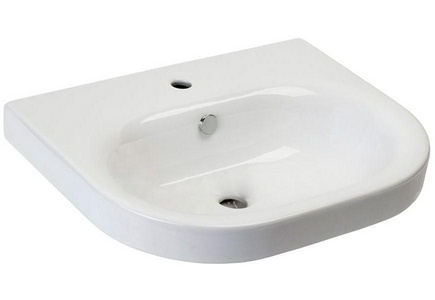 Раковина 620х500мм, с 1 отв.д/сесит., (БЕЗ креплен.YR47),  ZZ Hatria Daytime Y0YT01