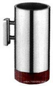 Стакан настенный (хром-венге),  XX Pomd'or K-2 42.70.01.254