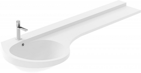 Раковина Цвет и Стиль Бонито 170 L| 170x20x57