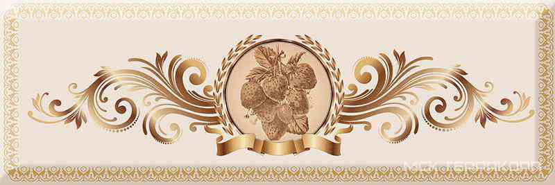 Decor Medallion Fruits 02 XX|10x30