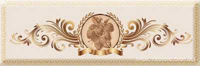 Decor Medallion Fruits 02 XX|10x30