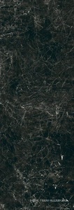 Керамогранит для пола и стены Laminam Rus I Naturali Marmi Nero Greco Bocciardato 5.6 mm  100x300 LAMF007046