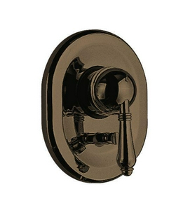 Наружная часть смес.д/д встраив. в стену, с перекл. (без внутр. арт.4060), (цв.Tuscan brass темная бронза, ручка El Capitan),  ZZ Nicolazzi Classico 3460 TB 75