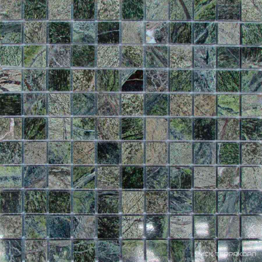 Мозаика из камня на сетке М20-109-25Р ZZ |30x30