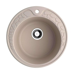 Мойка кухонная Omoikiri Tovada 51-SA бежевая| 51x51x20