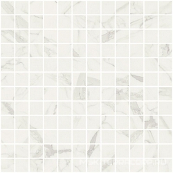 Mosaico 2,5x2,5 Bianco Statuario ZZ |30x30