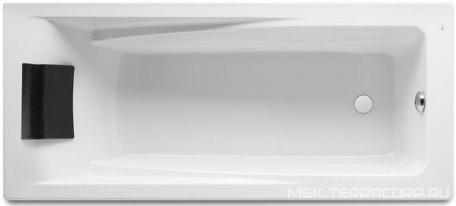 Акриловая ванна HALL 170х75x42 см прямоугольная (БЕЗ монтажного комплекта и панели) ZZ Roca Hall ZRU9302768