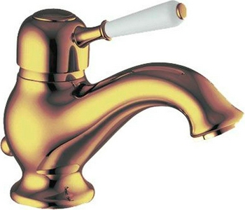 Смеситель для раковины, с д/к, (цв. бронза),  ZZ Fima Carlo Frattini Bell F3361BR