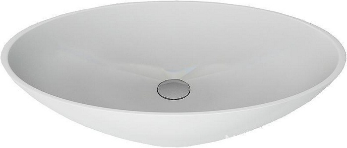 Раковина-чаша TRIUMPH  58x33,6 см см, БЕЗ сифона, с декоративной крышкой, белая KL Dreja Triumph 641266 / 00035.00.000