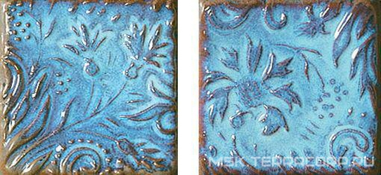 Inserto Deruta s/2 Azzurro XX |10x10