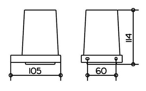 Стакан, отдельно без держателя, запчасть,  ZZ Keuco Edition 11 11150 009000