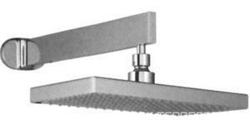 Душ верхний, стационарный, стеновой кронштейн 297мм., леика 250х140мм., (цв.хром), Cut ZZ