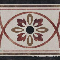 Rivalta Grigio Greca Fiore XX |20x20