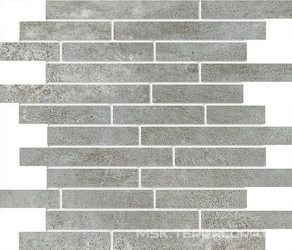 Мозаика Гранит Стоун Базальт Серый 2 полиров/мат PGR/MR|30x35,8