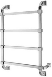 Полотенцесушитель 530(580)хh810х185мм,4 перекладины, (эл.+Box, 230V, подкл.справа!!!), крепёж в компл., (цв. хром), Margaroli Concerto 832 ZZ