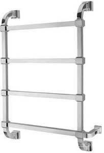 Полотенцесушитель 530(580)хh810х185мм,4 перекладины, (эл.+Box, 230V, подкл.справа!!!), крепёж в компл., (цв. хром), Margaroli  832 ZZ Margaroli Concerto 832/4/480 CR (Эл.+Box)
