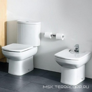 Биде  бел., БЕЗ крышки, крепеж в комплекте ZZ Roca Dama Senso 357514000