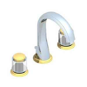 Смеситель для раковины, на 3 отв., с д.к., (цв. золото (Dore))  ZZ THG Jaipur Satin cristal A9B-F01-151