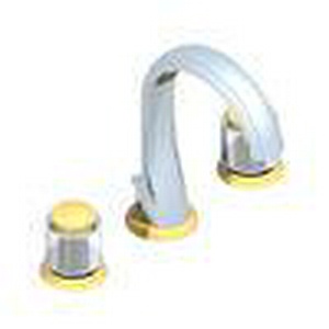 Смеситель для раковины, на 3 отв., с д.к., (цв. золото (Dore))  ZZ THG Jaipur Satin cristal A9B-F01-151