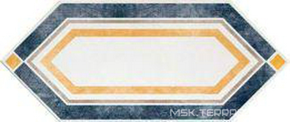 Losanga Lato 20 Via Emilia Bianco-Blu XX |14x34