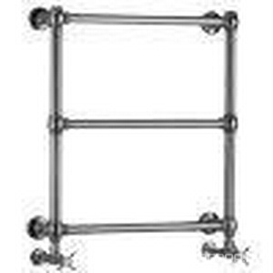 Полотенцесушитель 564хh600х132мм, подвод воды int.510мм, (ГВС, 8 bar, 145Вт), (БЕЗ вентитей, набора трубок, адапт Carlo Poletti), (цв.хром),Class 1 ZZ Brandoni Classic 1 Classic 1 Chrome