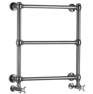 Полотенцесушитель 564хh600х132мм, подвод воды int.510мм, (ГВС, 8 bar, 145Вт), (БЕЗ вентитей, набора трубок, адапт Carlo Poletti), (цв.хром),Class 1 ZZ Brandoni Classic 1 Classic 1 Chrome