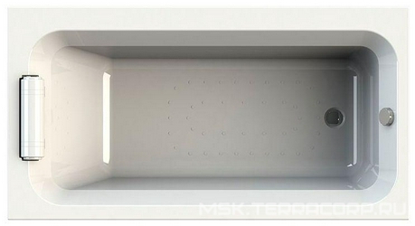 Ванна акриловая "ХЕЛЬГА 2", 1700х900, подголовник - 1 шт., каркас и слив-перелив хром в компл., БЕЗ панели ZZ